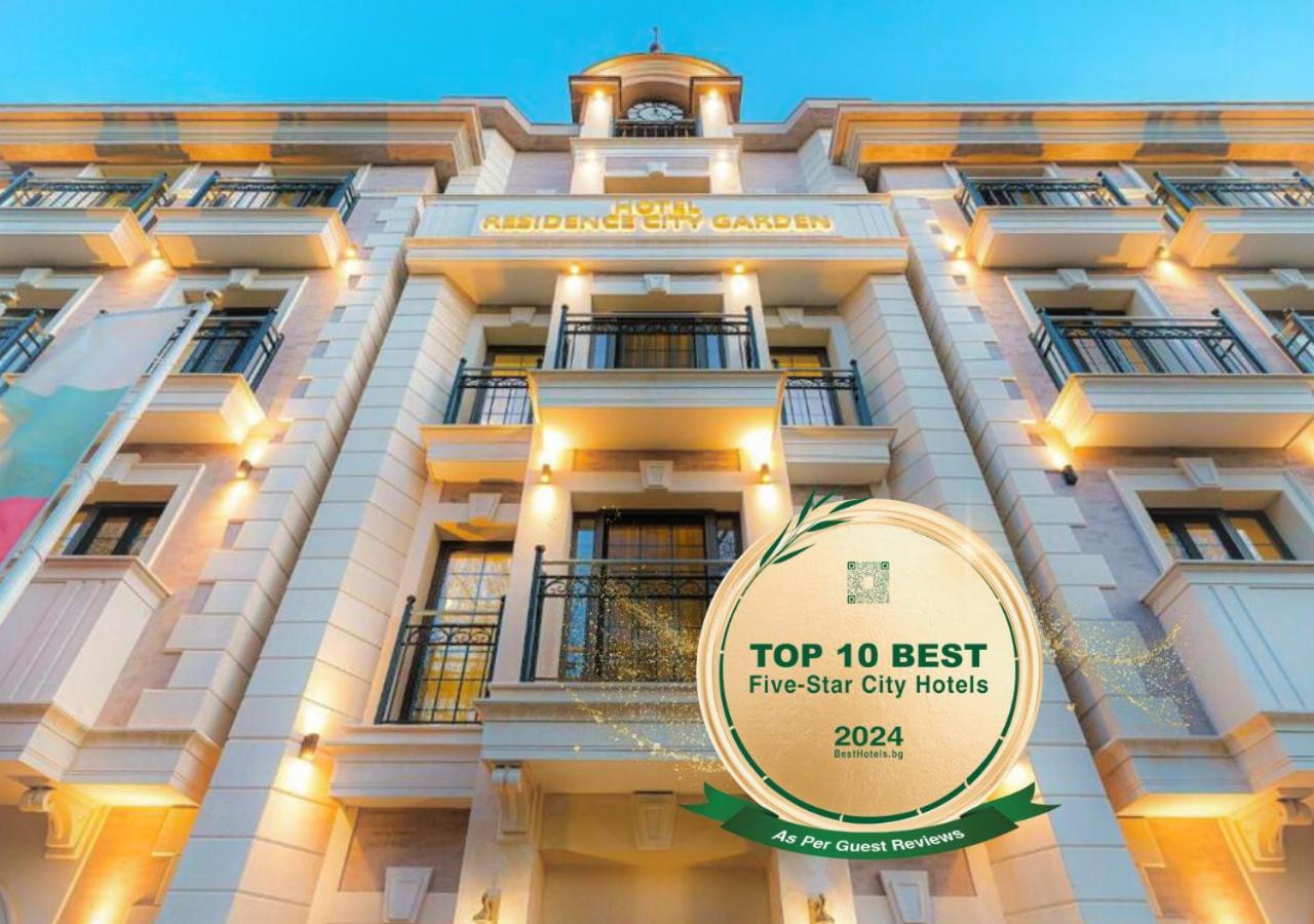 Residence City Garden - Certificate Of Excellence Top 10 Best Five-Stars City Hotels For 2024 Awarded By Htif Пловдив Экстерьер фото